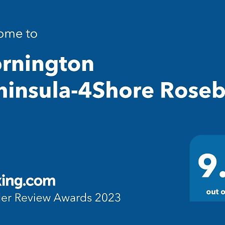 Mornington Peninsula-4Shore Rosebud Vila Exterior foto